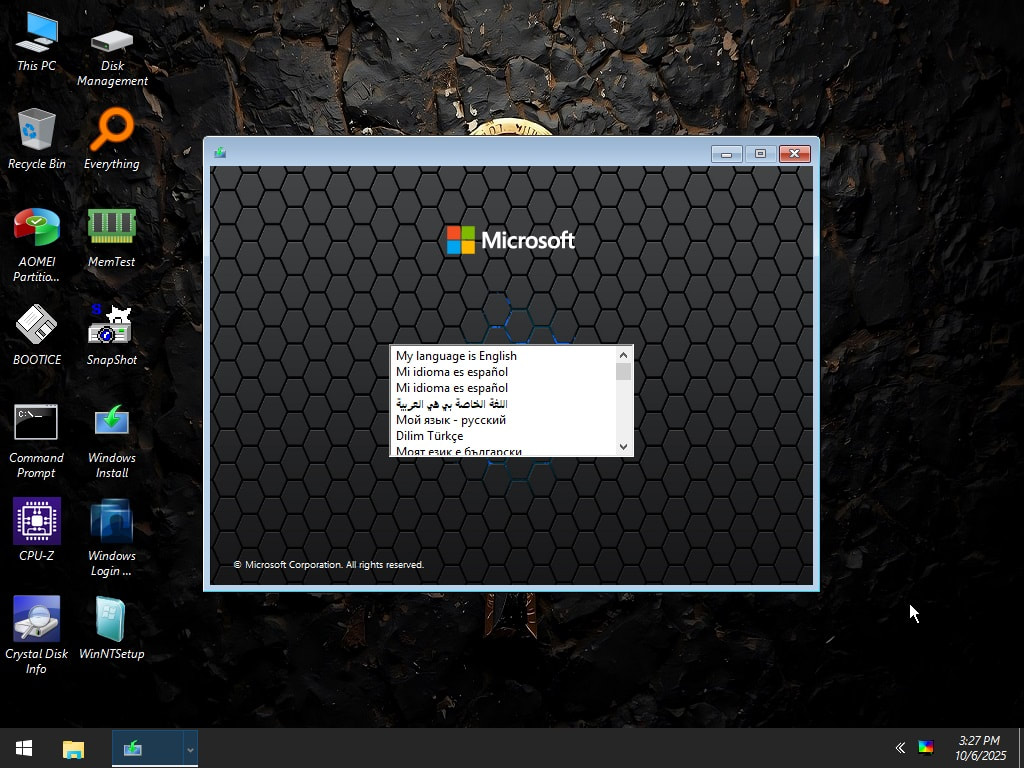AnkhTech Windows Boot SuperLite